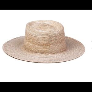 Lack of color Palma Boater Hat- size 55-57 cm